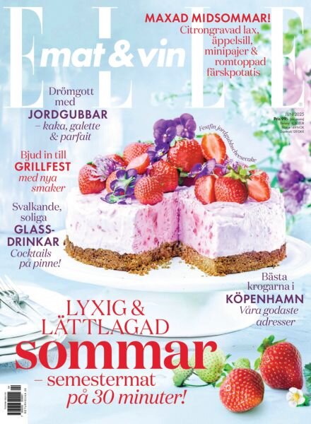 Elle Mat & Vin – 28 Maj 2025 Cover