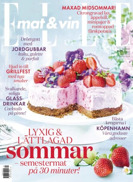 Elle Mat & Vin – Juni 2025 Cover