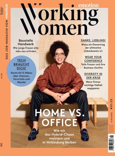 Emotion Working Women – Ausgabe 1 2025 Cover