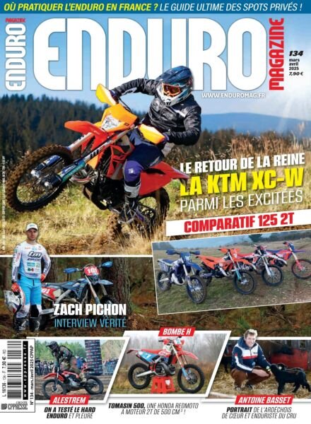 Enduro Magazine – Mars-Avril 2025 Cover