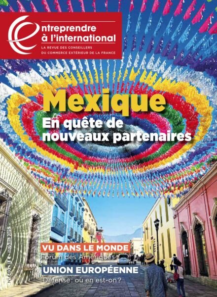 Entreprendre a l’international – Mai-Juin 2025 Cover