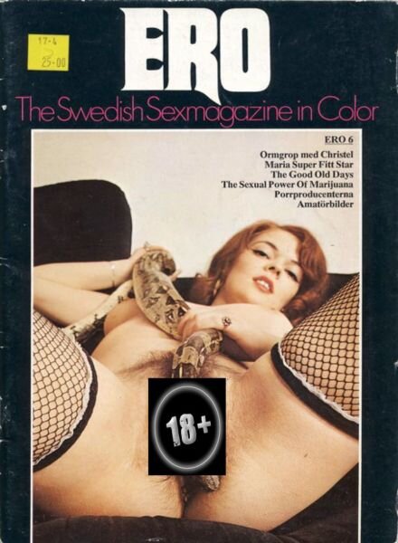 ERO Swedish – Nr 6 1971 Cover
