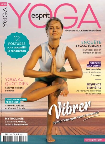 Esprit Yoga – Mai-Juin 2025 Cover