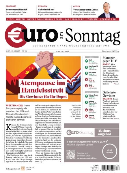 Euro am Sonntag – 16 Mai 2025 Cover