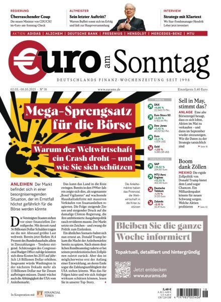 Euro am Sonntag – 2 Mai 2025 Cover
