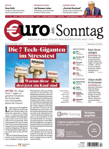 Euro am Sonntag – 25 April 2025 Cover