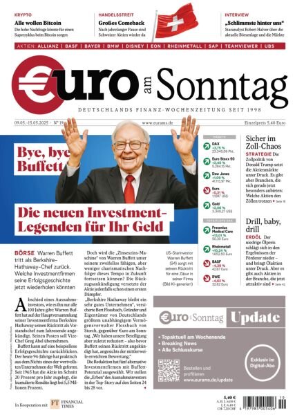 Euro am Sonntag – 9 Mai 2025 Cover