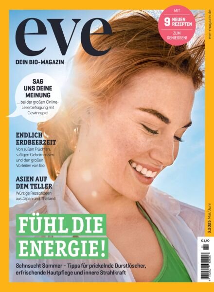 Eve Magazin – Mai-Juni 2025 Cover