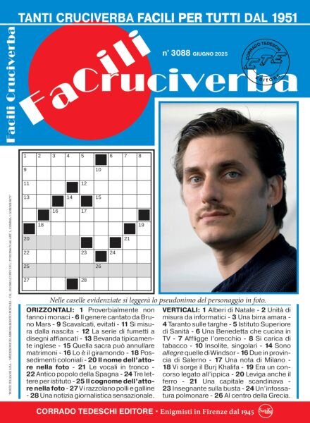 Facili Cruciverba – Giugno 2025 Cover