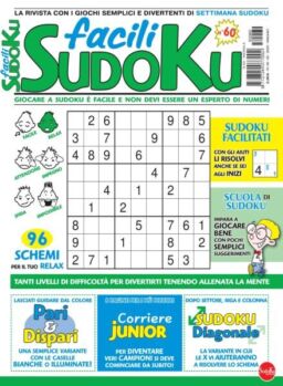 Facili Sudoku – Maggio 2025