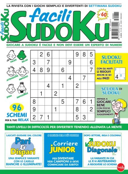 Facili Sudoku – Maggio 2025 Cover