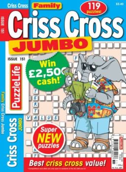 Family Criss Cross Jumbo – May 2025