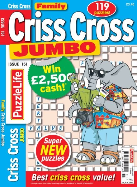 Family Criss Cross Jumbo – May 2025 Cover