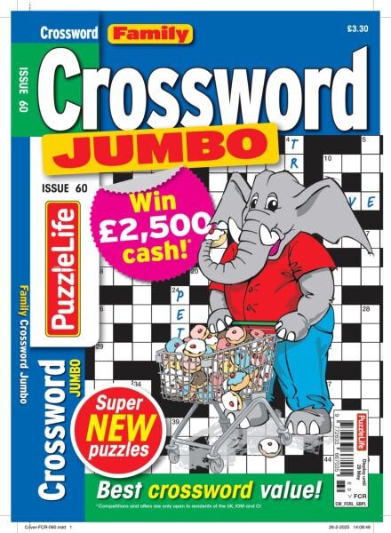 Family Crossword Jumbo – May 2025 Cover