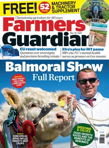 Farmers Guardian – 23 May 2025 Cover