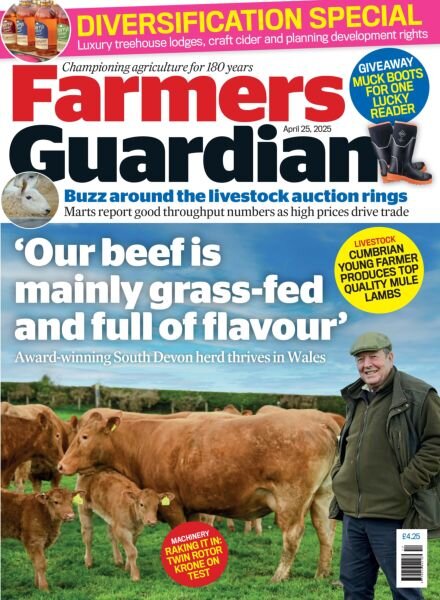 Farmers Guardian – 25 April 2025 Cover