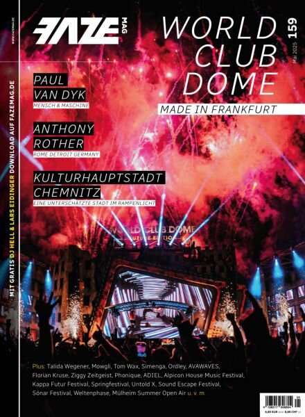 FAZE Magazin – Mai 2025 Cover