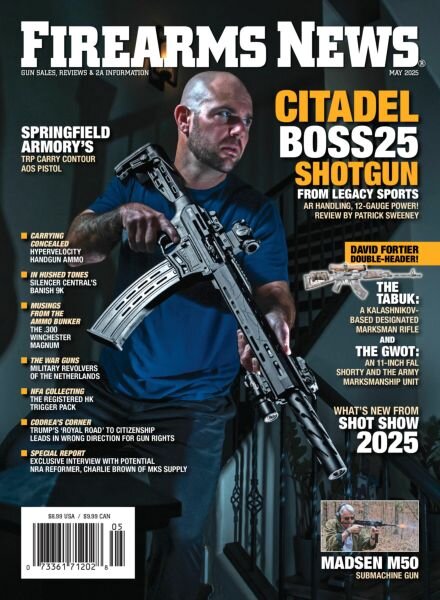 Firearms News – May 2025 Cover
