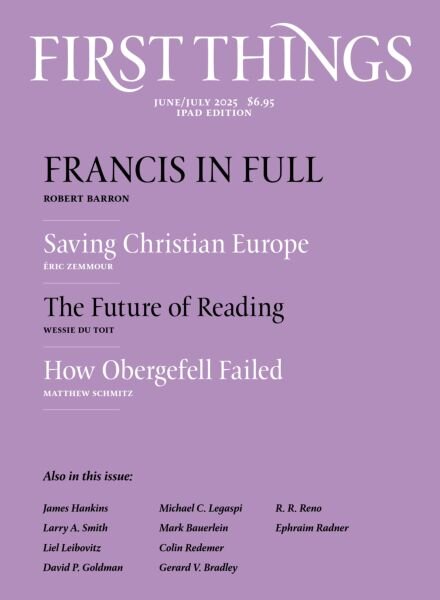 First Things – June-July 2025 Cover
