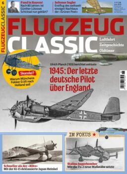 Flugzeug Classic – Juni 2025