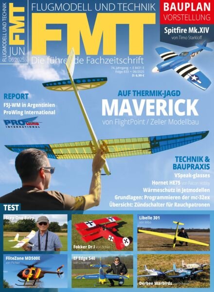 FMT Flugmodell und Technik – Juni 2025 Cover