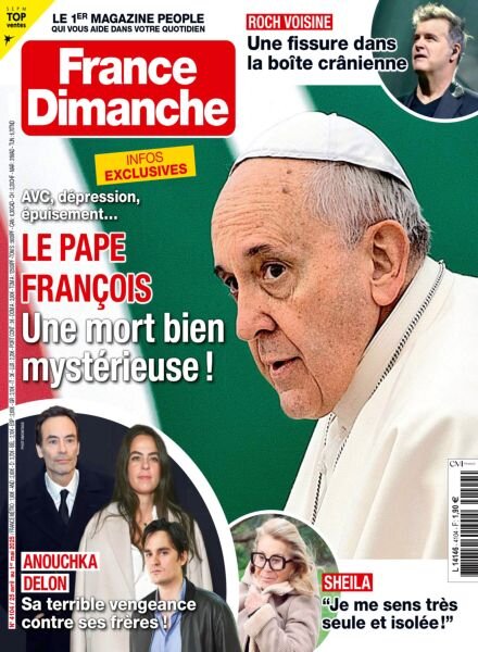 France Dimanche – 25 Avril 2025 Cover