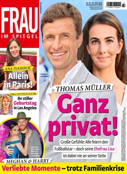 Frau im Spiegel – 21 Mai 2025 Cover