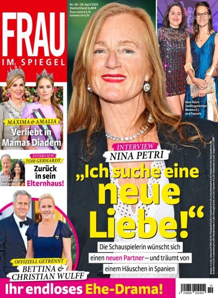 Frau im Spiegel – 29 April 2025 Cover