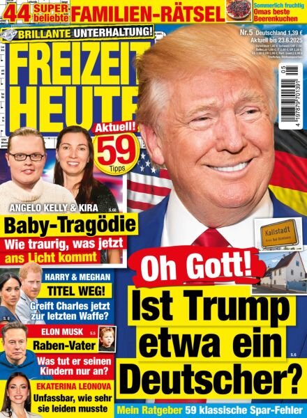 Freizeit Heute – Mai 2025 Cover