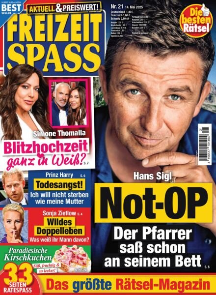 Freizeit Spass – 13 Mai 2025 Cover