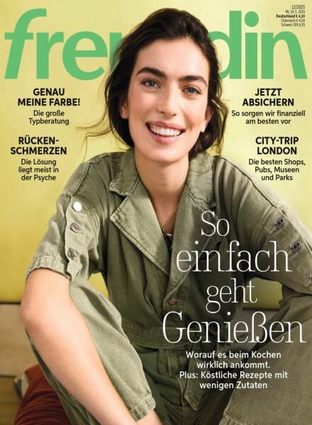 Freundin – 13 Mai 2025 Cover