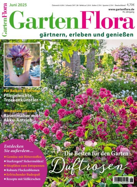 GartenFlora – Juni 2025 Cover