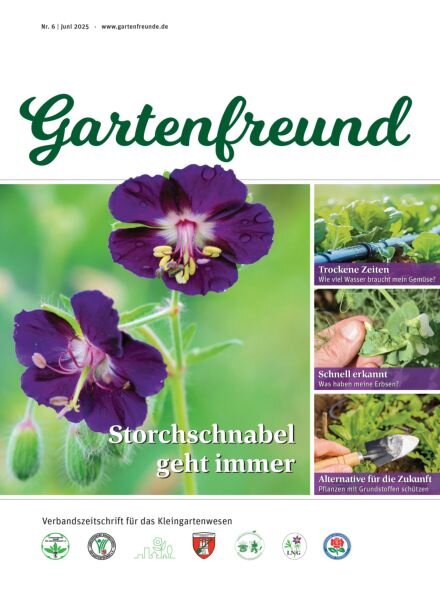 Gartenfreund – Juni 2025 Cover