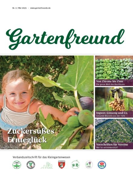 Gartenfreund – Mai 2025 Cover