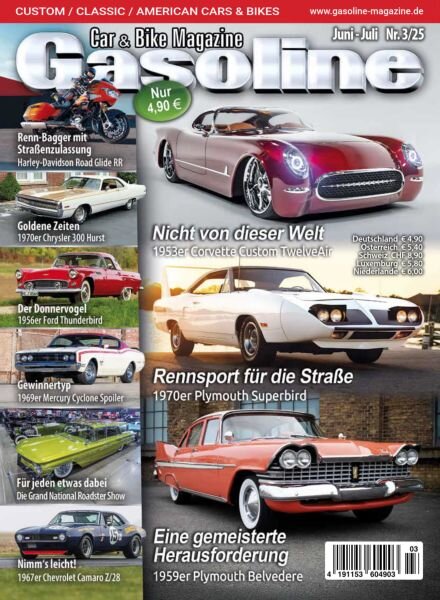 Gasoline Germany – Juni-Juli 2025 Cover
