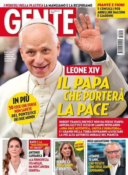 Gente Italia – 24 Maggio 2025 Cover