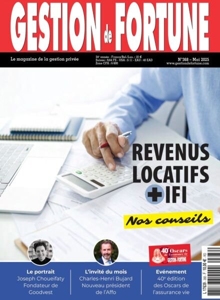 Gestion de Fortune – Mai 2025 Cover