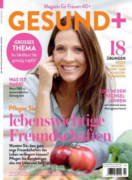 Gesund+ – Sommer 2025 Cover