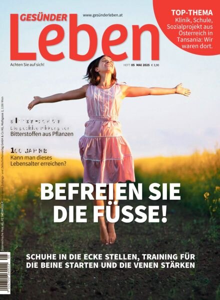 Gesunder Leben – Mai 2025 Cover