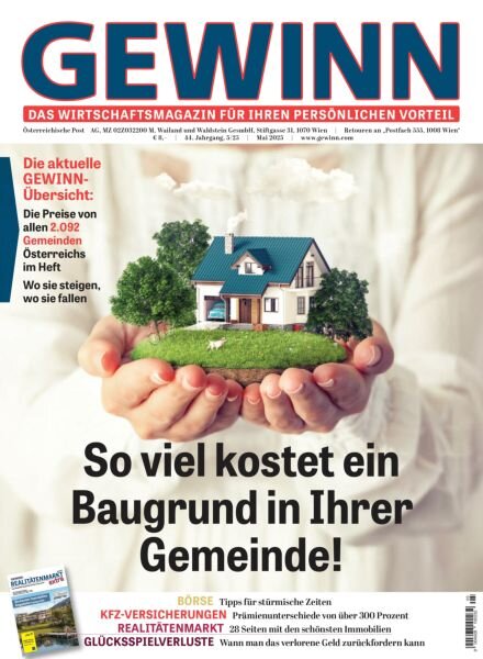 Gewinn – Mai 2025 Cover
