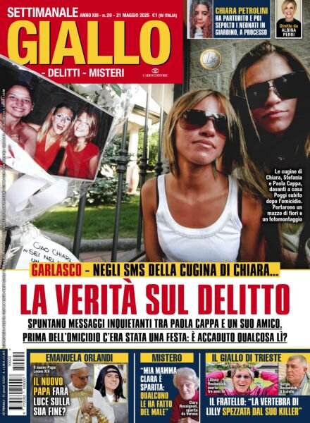 Giallo – 21 Maggio 2025 Cover