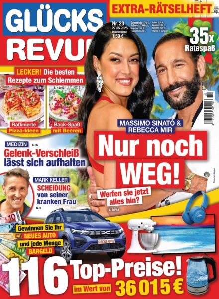 Glucks Revue – 26 Mai 2025 Cover