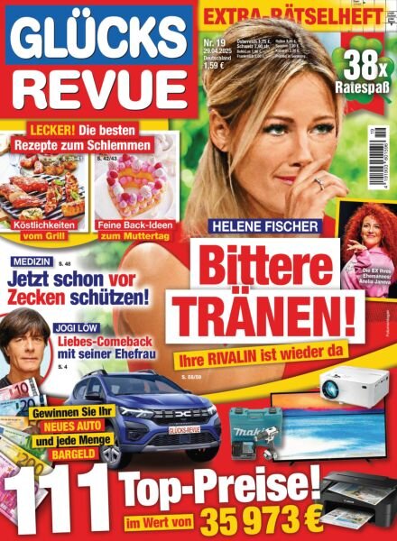 Glucks Revue – 28 April 2025 Cover
