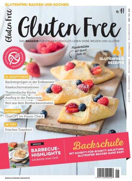 Gluten Free – Juni-Juli 2025 Cover