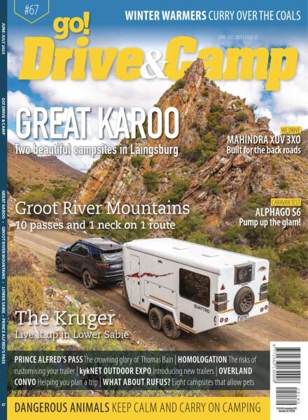 Go! Drive & Camp – June-July 2025 Cover
