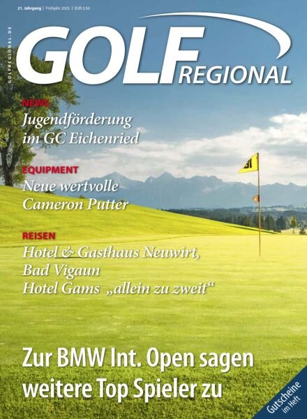 Golf Regional – Fruhjahr 2025 Cover