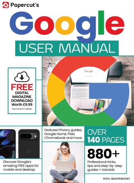Google User Manual – Spring 2025 Cover