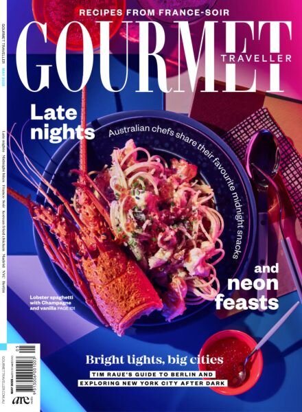 Gourmet Traveller – May 2025 Cover
