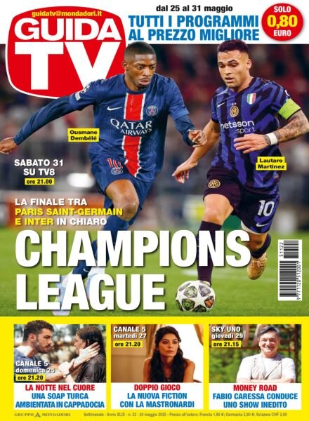GuidaTV – 20 Maggio 2025 Cover