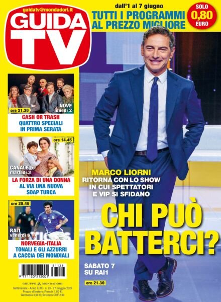 GuidaTV – 27 Maggio 2025 Cover